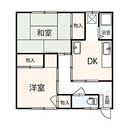 西深津五丁目貸家　東側