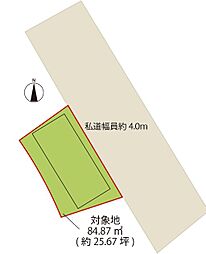 熱海市下多賀　古家付土地