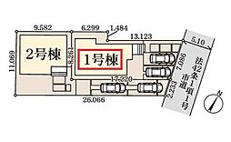 八潮市木曽根4期　全2棟　1号棟