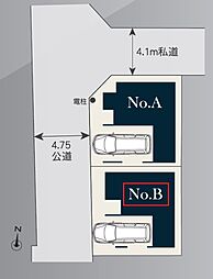 草加市谷塚上町NO.4　全2棟　B号棟