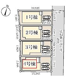 八潮市大瀬　新築全4棟　4号棟