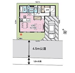 さいたま市中尾21期　全1棟　1号棟