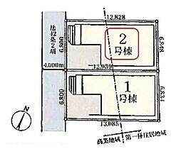 川口市鳩ヶ谷本町3丁目 全2棟 2号棟