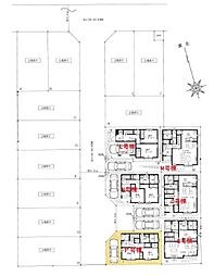 足立区宮城5期　全17棟　Ｐ号棟