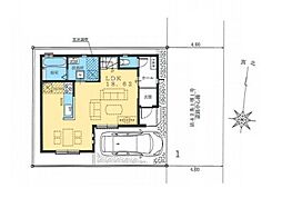 八潮市八條　新築全1棟　1号棟