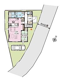 草加市谷塚仲町3期　全1棟　1号棟