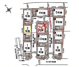 八潮市南川崎第15　全11棟　2号棟