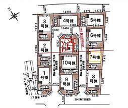 八潮市南川崎第15　全11棟　7号棟