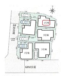 足立区椿2丁目　新築全5棟　1号棟