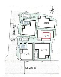 足立区椿2丁目　新築全5棟　3号棟