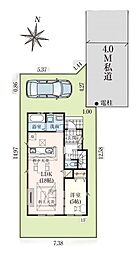 葛飾区水元14期　全1棟　1号棟