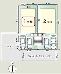 川口市鳩ヶ谷本町2期 全2棟 1号棟