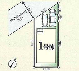 川口市鳩ヶ谷本町3期 全1棟 1号棟