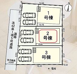 川口市木曽呂第31　全3棟　2号棟