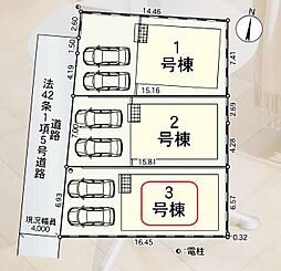 川口市木曽呂第31　全3棟　3号棟