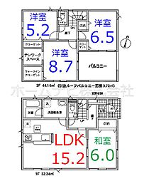 東松山市美原町1丁目全2棟 1号棟