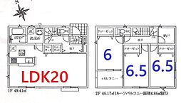 川越市菅間　2号棟　全3棟 2号棟