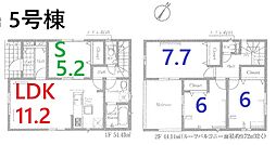 川越市諏訪町　5号棟　全８棟 5号棟
