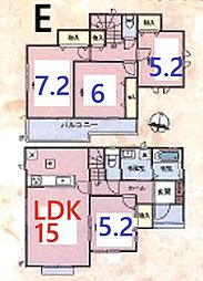 川越市安比奈新田1番1 全7棟 E号棟