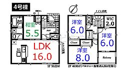 日高市中鹿山 第7 全10棟 4号棟