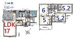 川越市霞ケ関北6丁目　１号棟　全２棟 2号棟