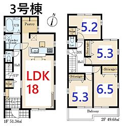 川越市笠幡　3号棟　全4棟