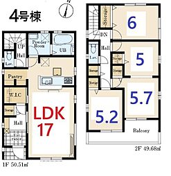 川越市笠幡　4号棟　全4棟
