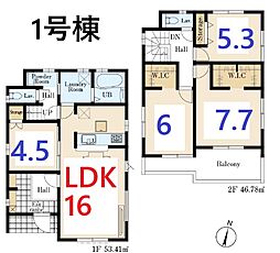 川越市笠幡　1号棟　全4棟 4号棟