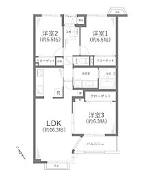 コスモ川越アーバンコート 203号室