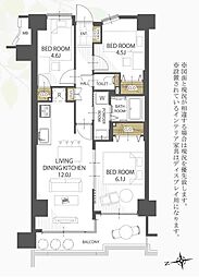 コスモ鶴瀬ステーションスクエア 204号室