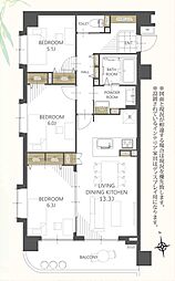 ダイアパレス花小金井 302号室