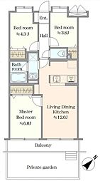 ロイヤルステージ新所沢 104号室
