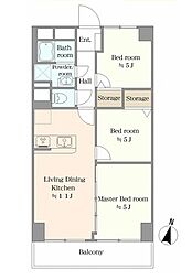 新武蔵野スカイハイツ 414号室