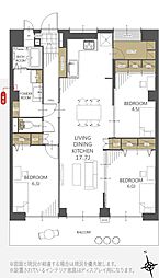 スカイマンションC棟 508号室