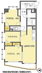 ライオンズガーデン若葉 2階