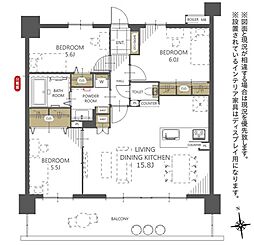 レーベンリヴァーレ坂戸リッツ 203号室