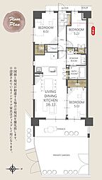 ルフォンソレイユ小平小川町 115号室