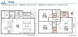 東村山市久米川町21期 1号棟