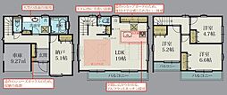 富士見市鶴瀬東第8期 1号棟