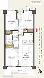 ユアコート所沢壱番館 302号室