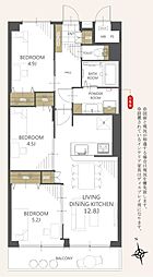 シャルム第2朝霞 705号室
