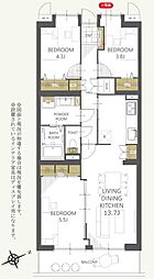 ライオンズマンション川越 102号室