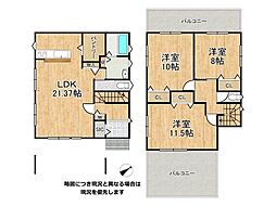 明石市西朝霧丘　新築一戸建て　Ｂ号棟