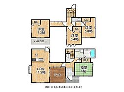 神戸市垂水区朝谷町　中古一戸建て