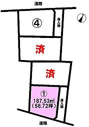 新居浜市泉池町の分譲地　(1)