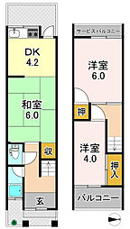 瓜破6丁目テラスハウス 1号室