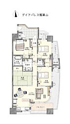 ダイアパレス瓢箪山〜駐車場2台×ペット可×南向き〜