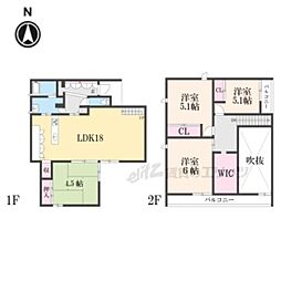 栗東市坊袋の一戸建て