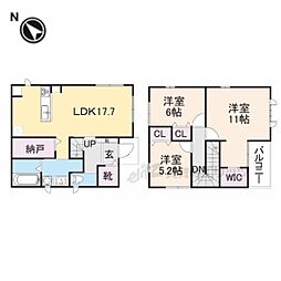 草津市東矢倉２丁目の一戸建て