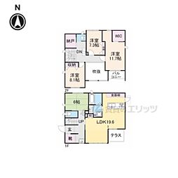 大津市青山４丁目の一戸建て